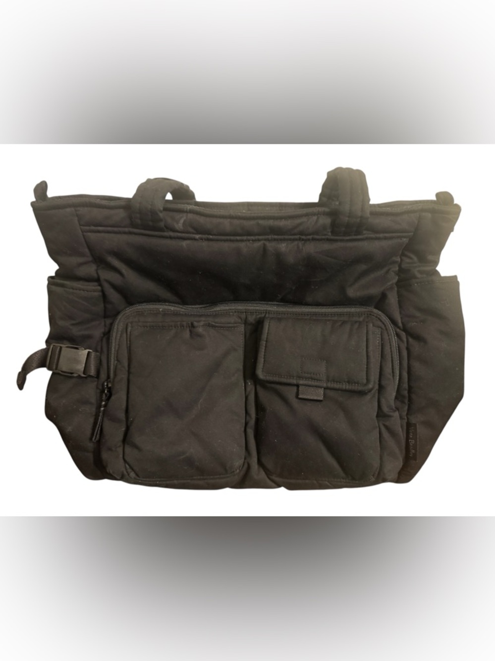 Vera Bradley Black Diaper Bag